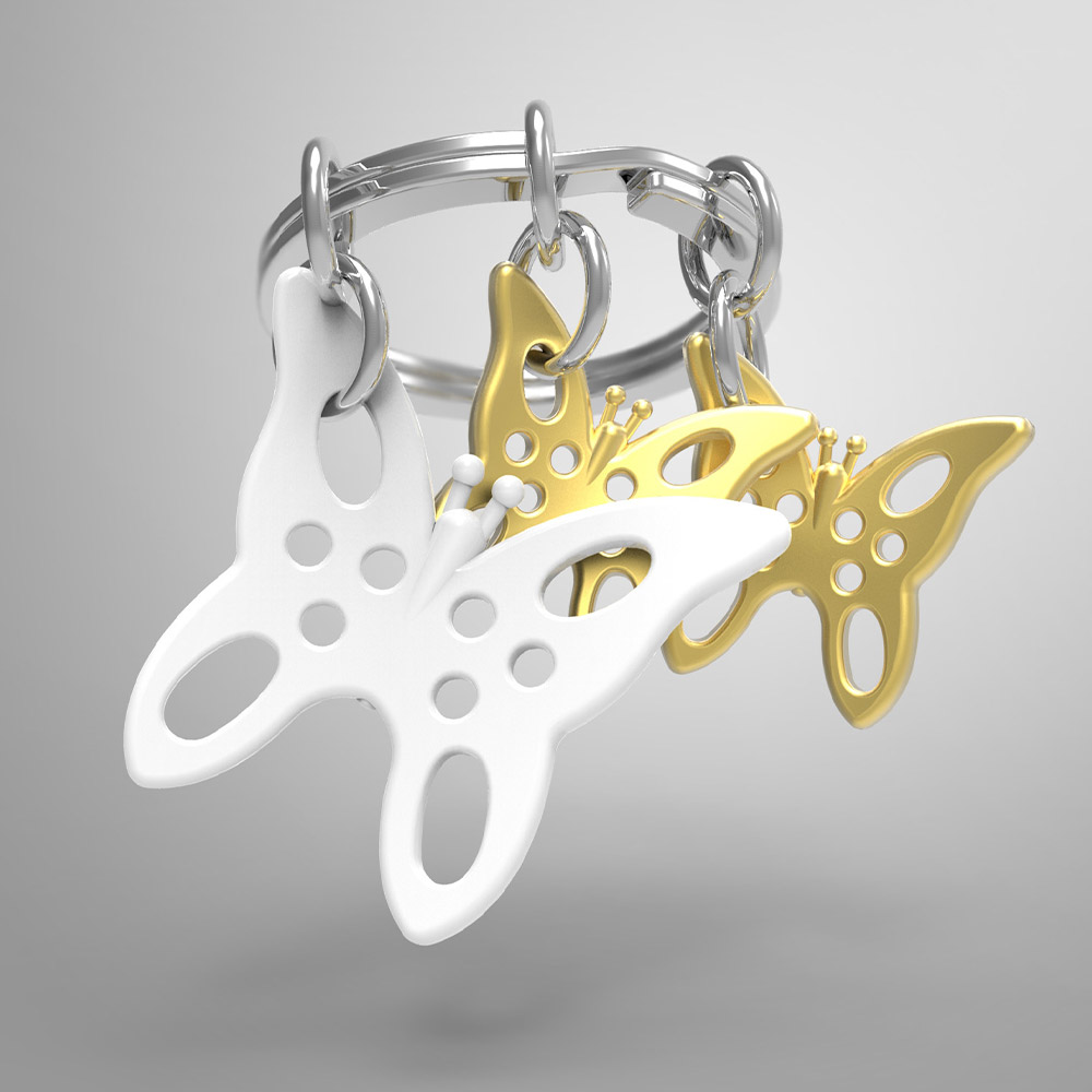 Butterfly Keychain
