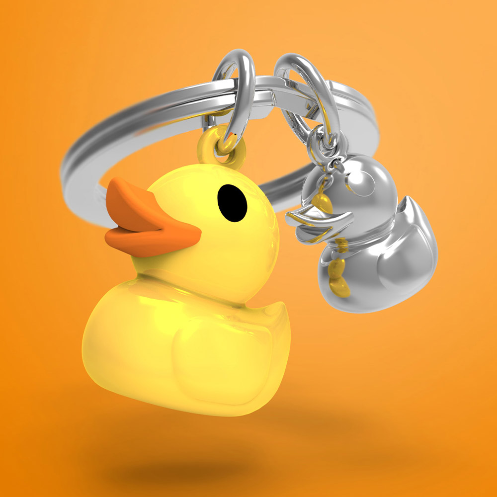 Duckling Keychain