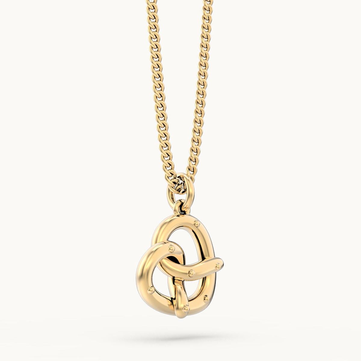 Pretzel Necklace