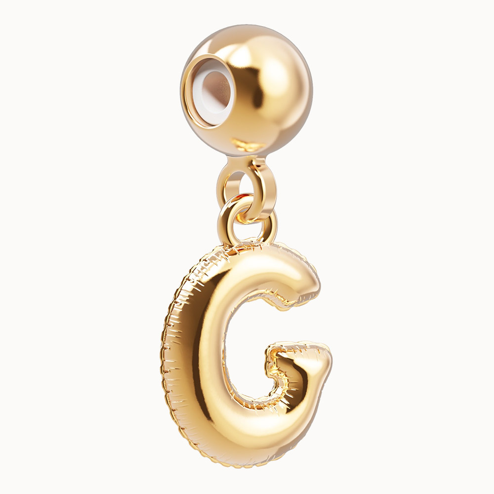 Letter G Charm