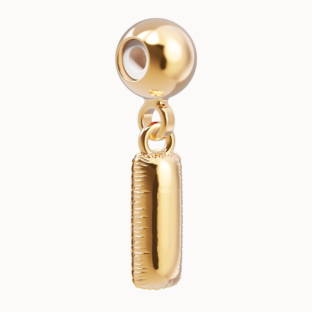 Letter I Charm