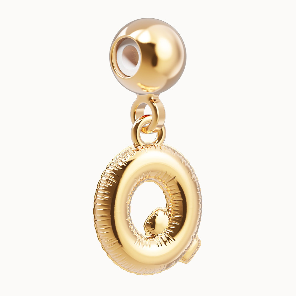 Letter Q Charm