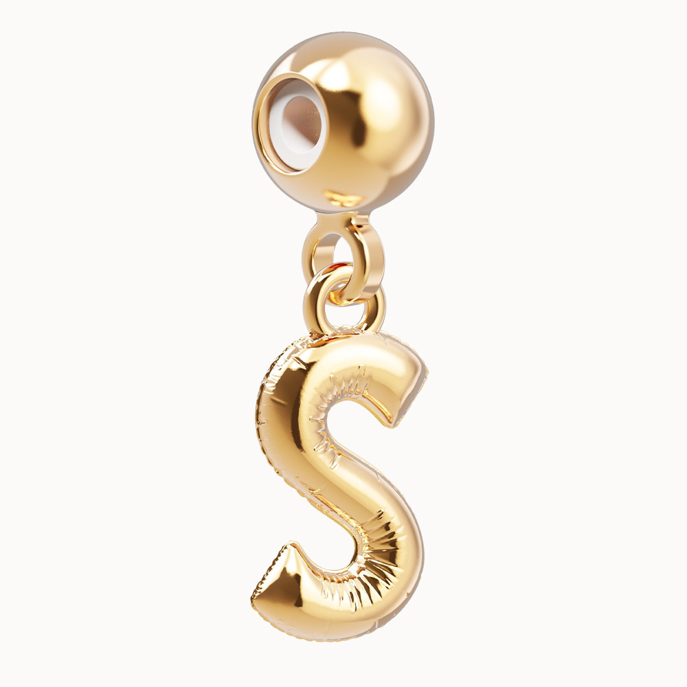 Letter S Charm