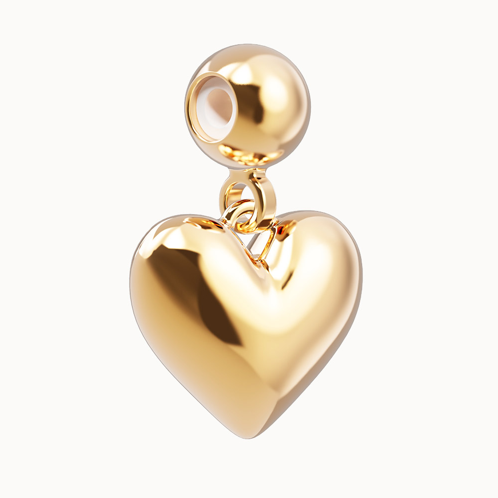 Love Heart Charm