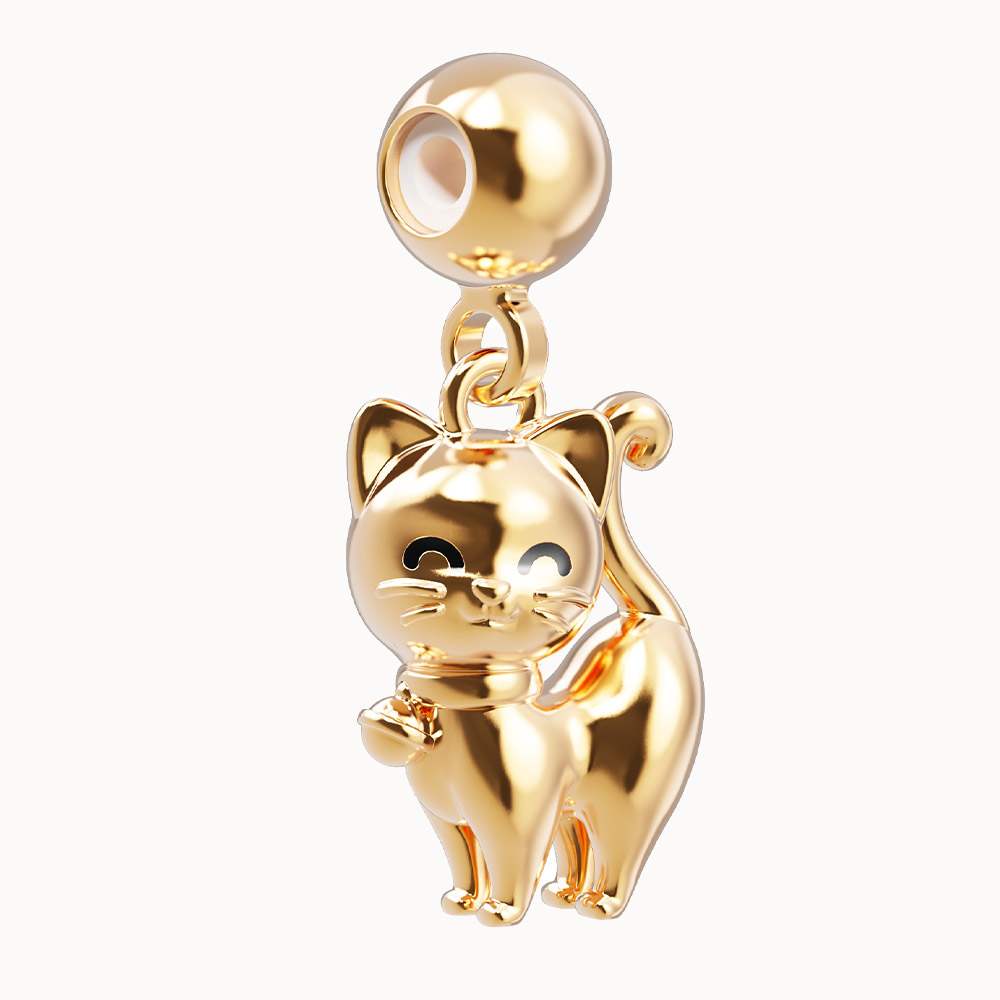 Playful Cat Charm