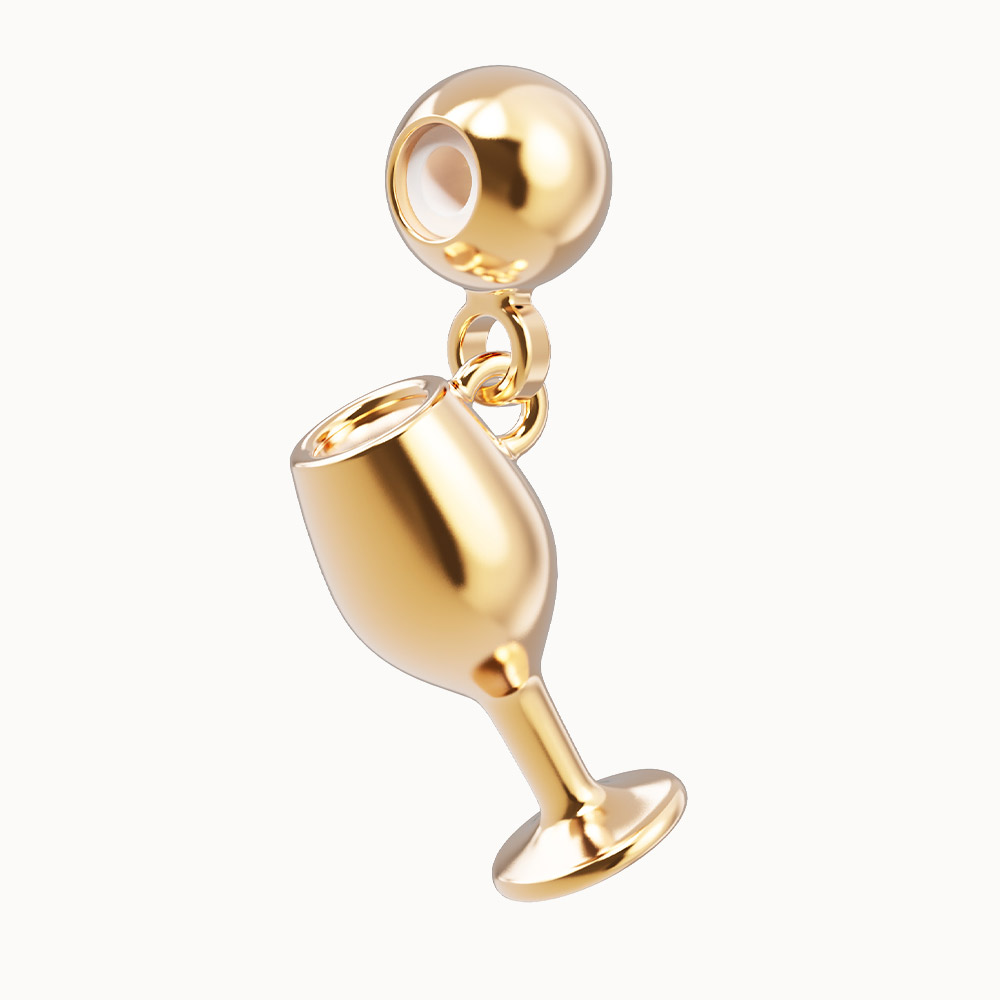 Wine Lover Charm