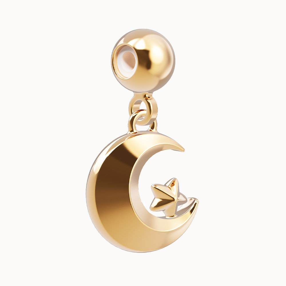 Dreamy Moon Charm