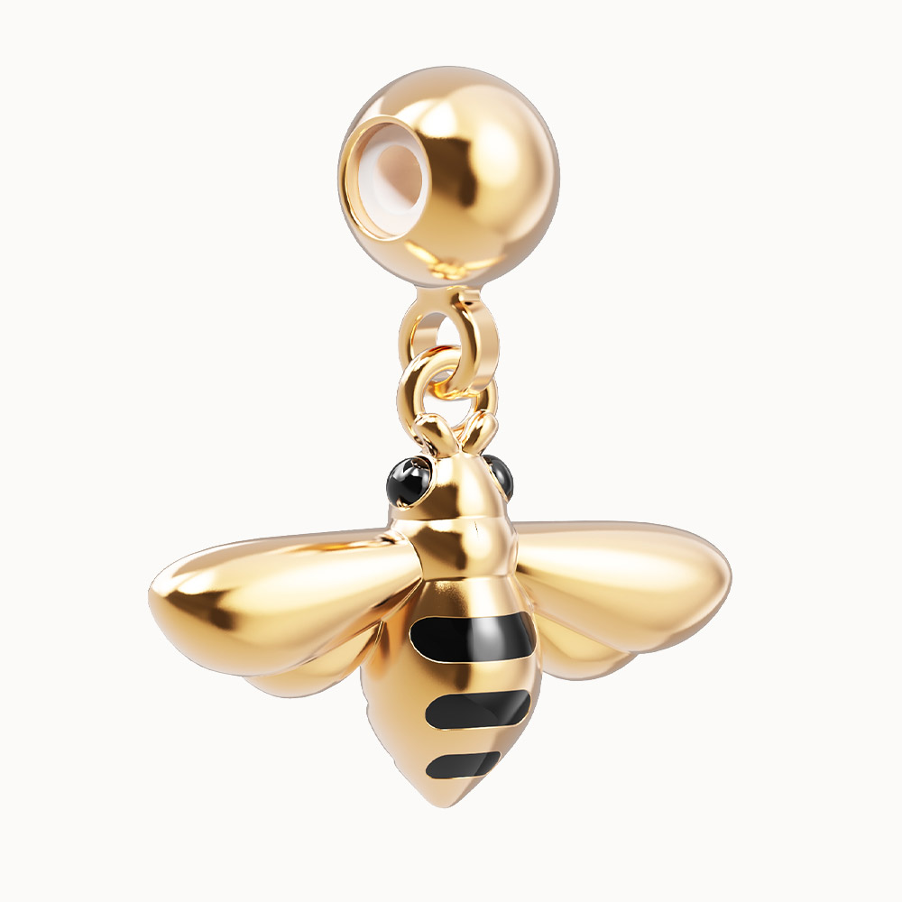 Buzzing Bee Charm