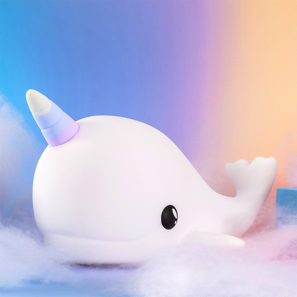 Splash the Narwhale Rechargeable Night Light