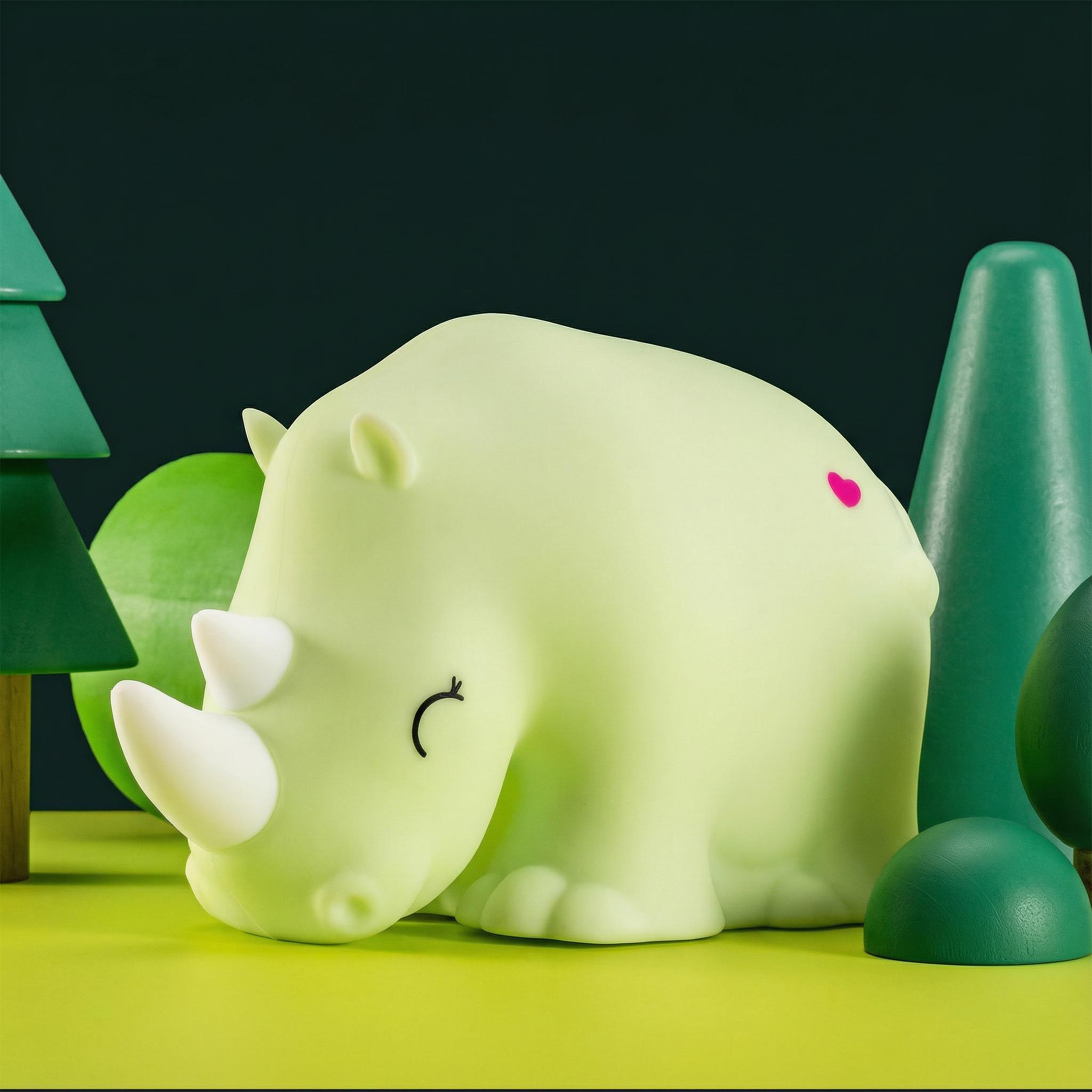 Rocky the Rhino Rechargeable Night Light