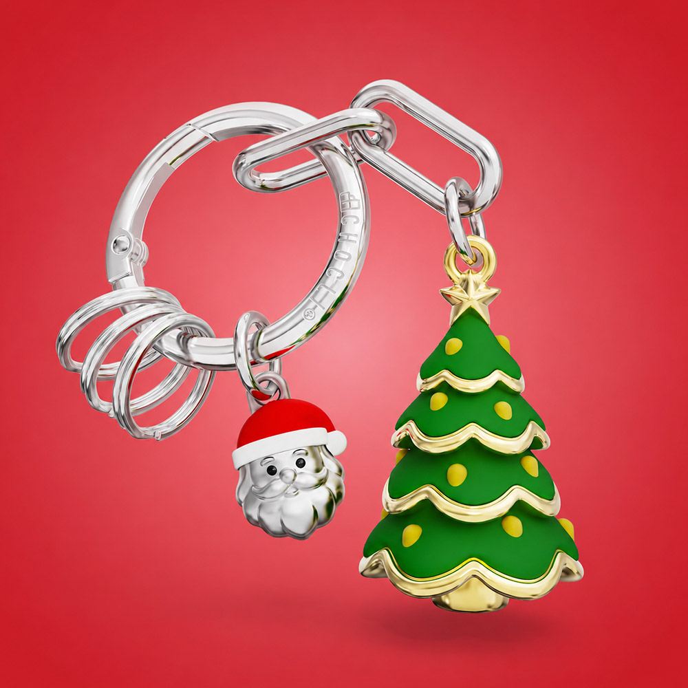 Christmas Tree Keycharm