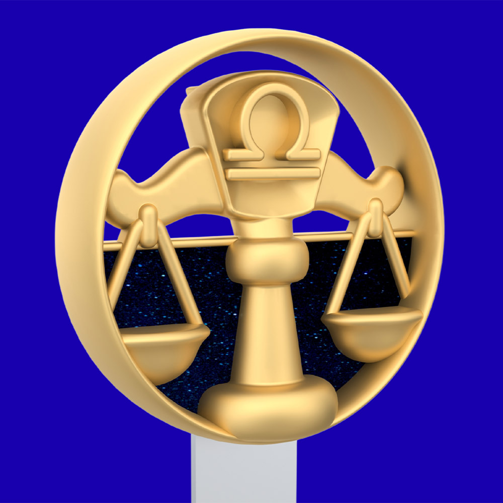Libra Bookmark