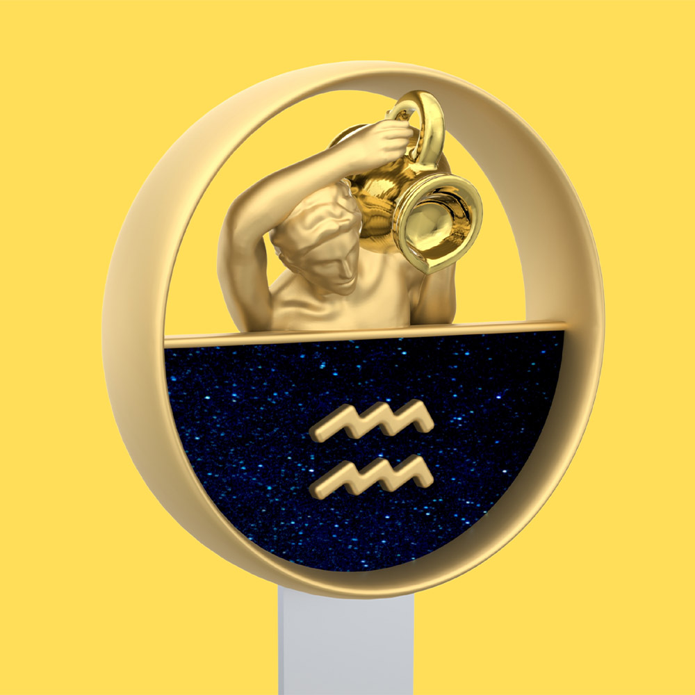 Aquarius Bookmark