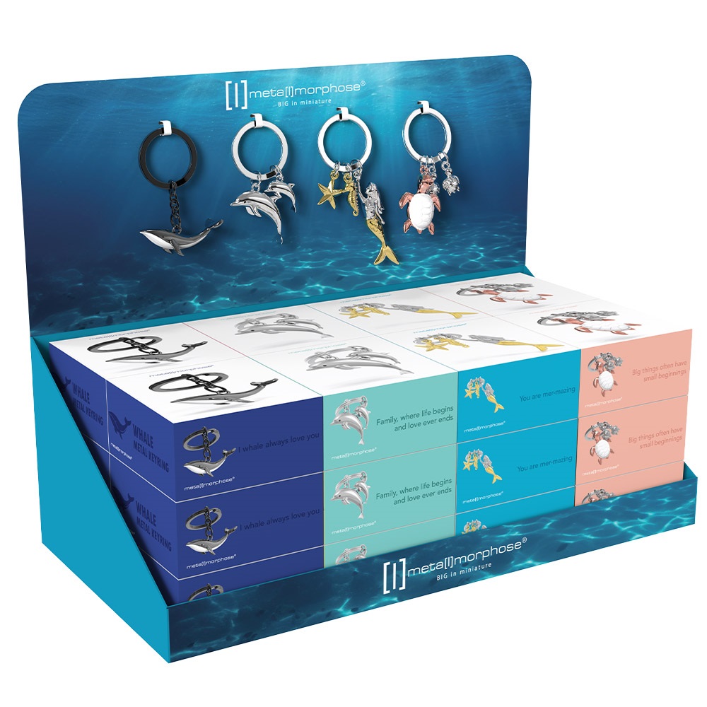 MTMD21-S07 Thematic Keychain Display - PREFILLED DISPLAYS