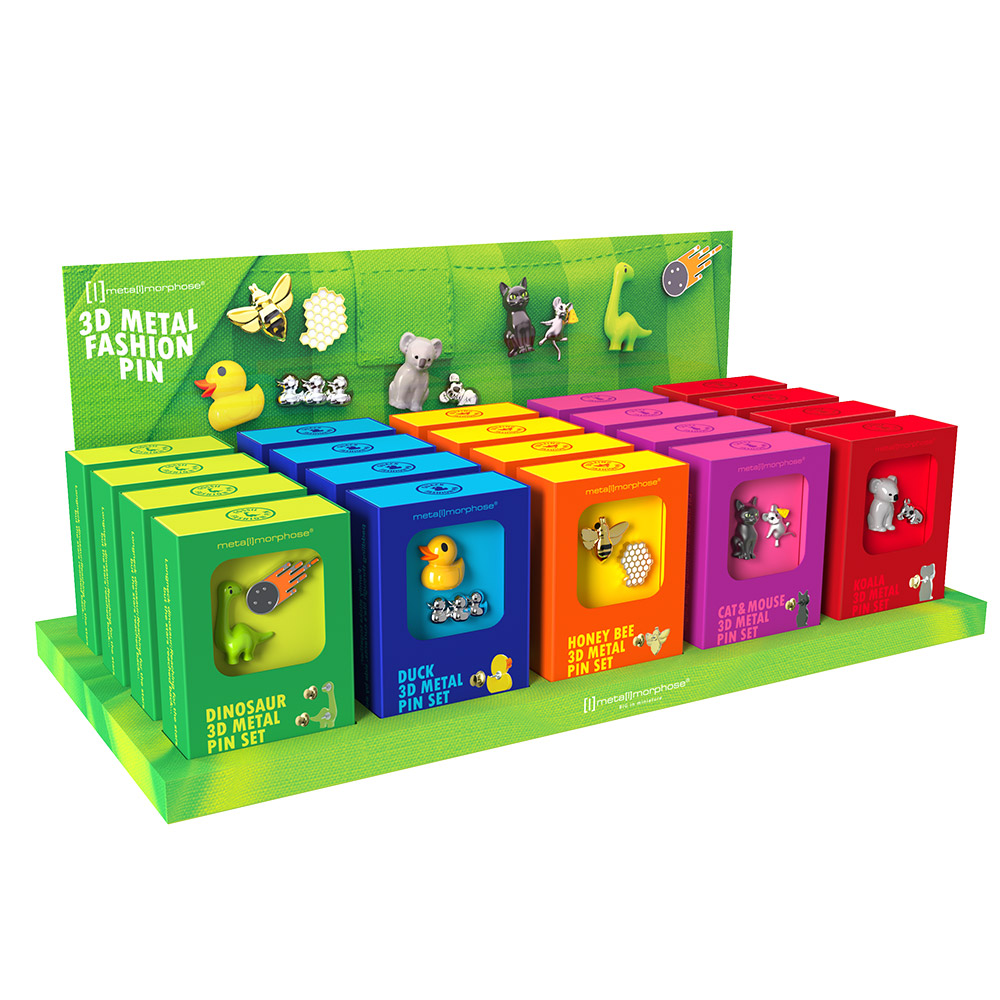 MTMPD01 Animal Fashion Pin Display