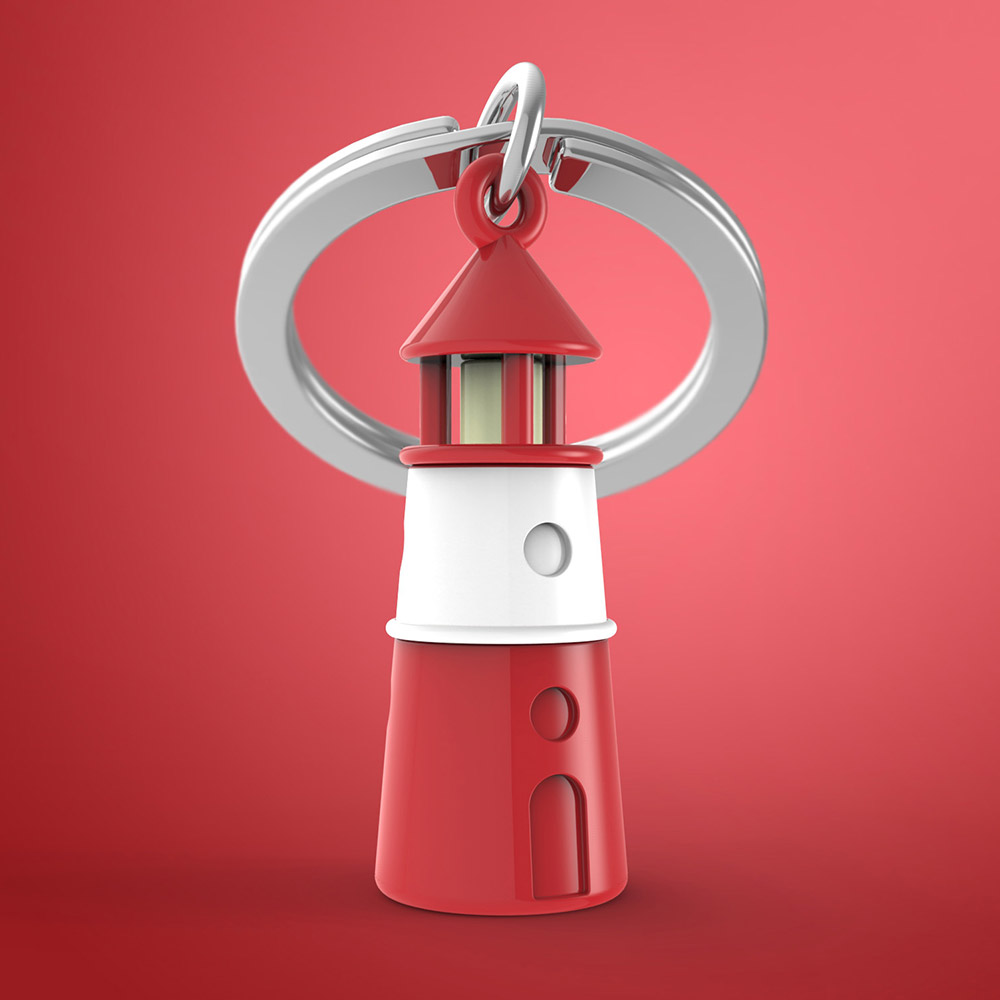 Lighthouse Keychain