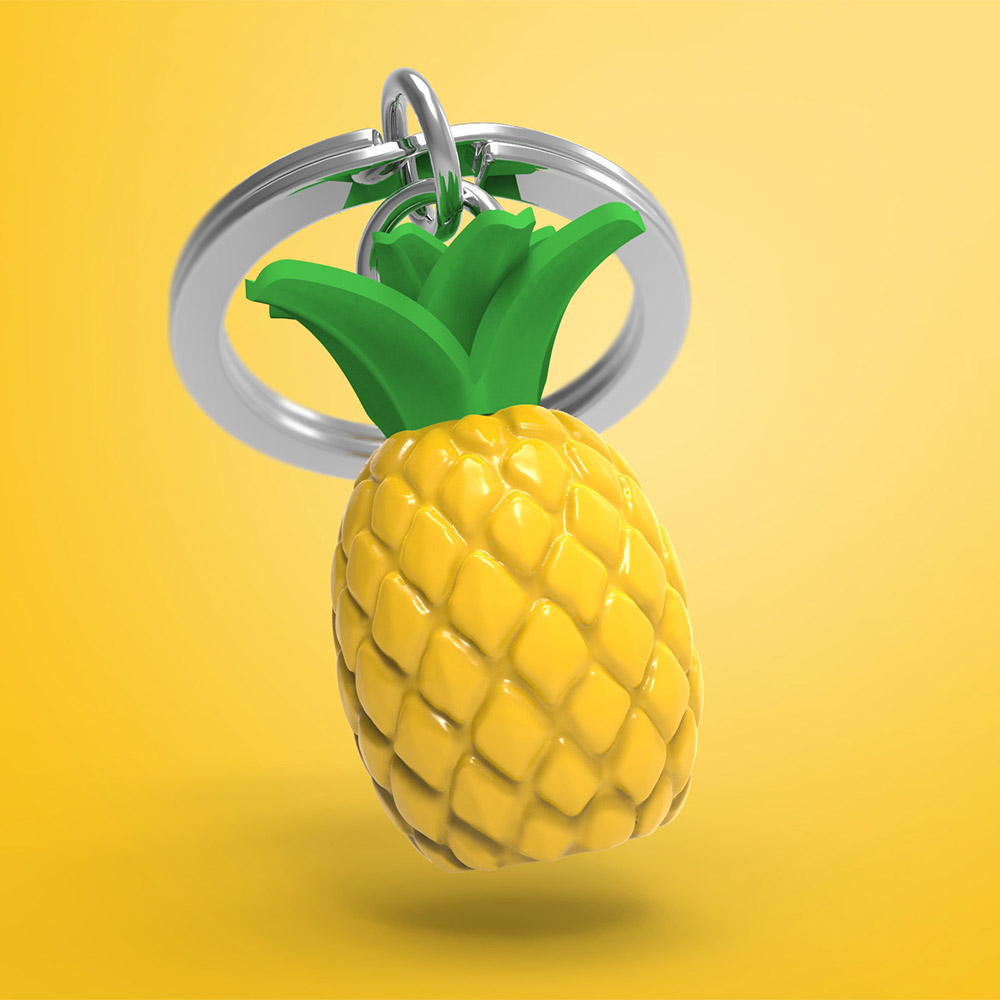 Pineapple Keychain