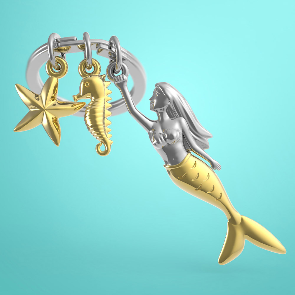 Mermaid Keychain