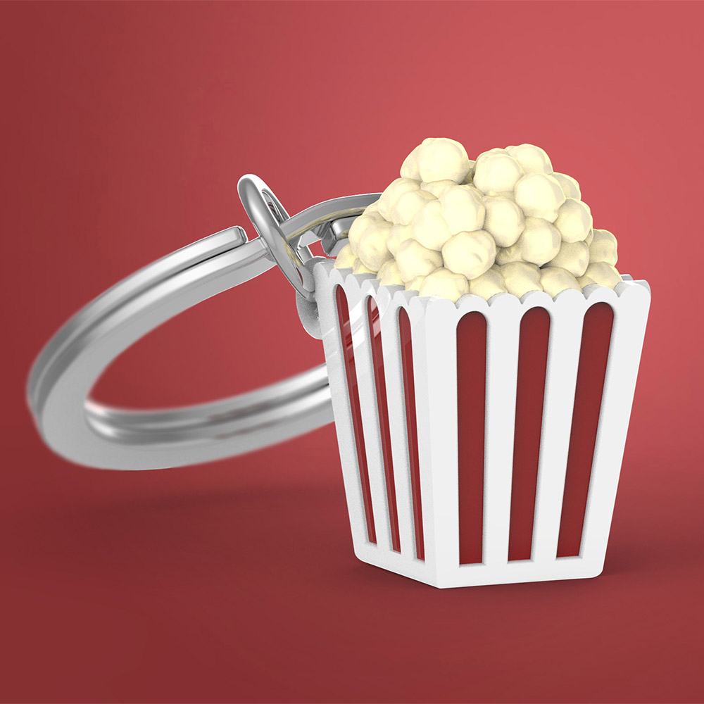 Popcorn Keychain
