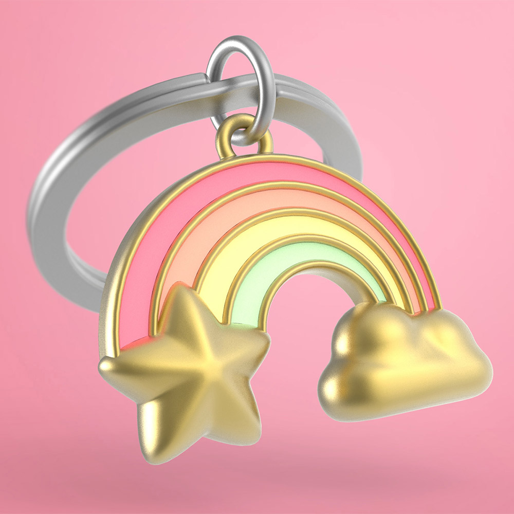 Rainbow Keychain
