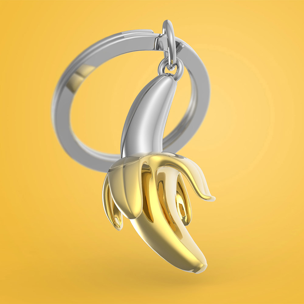 Banana Keychain