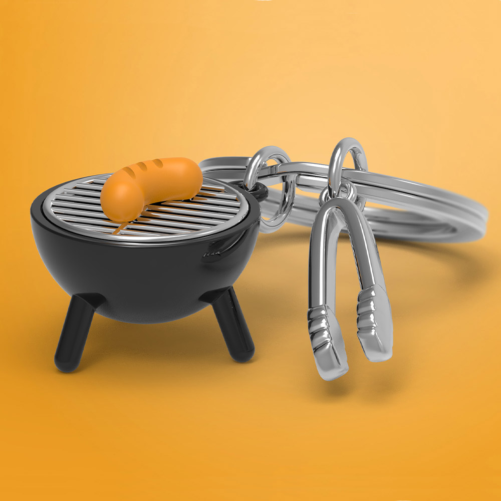 Barbecue Keychain
