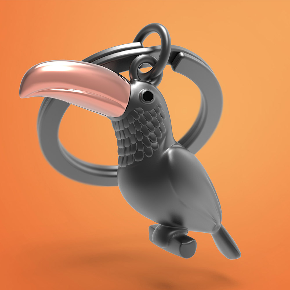 Toucan Keychain