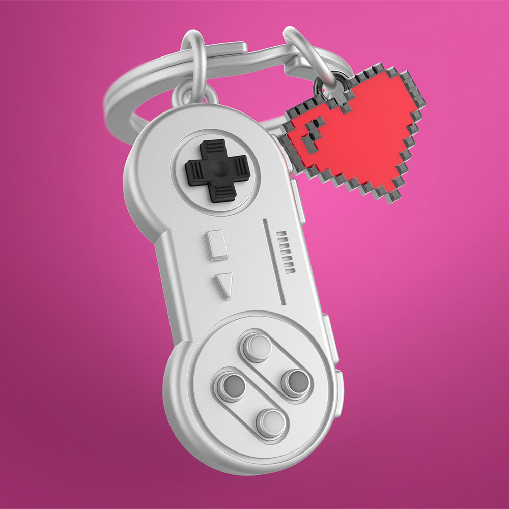 Game Controller Keychain