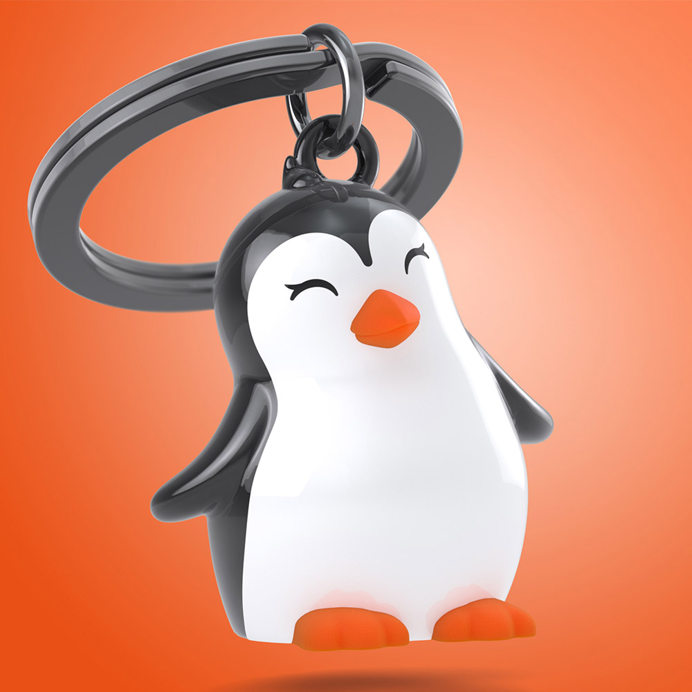 Penguin Keychain