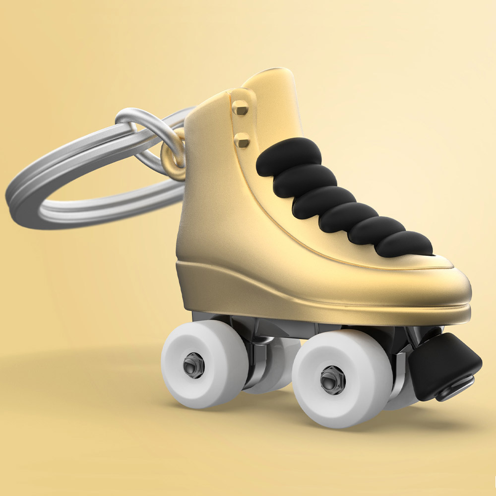 Roller Skate Keychain