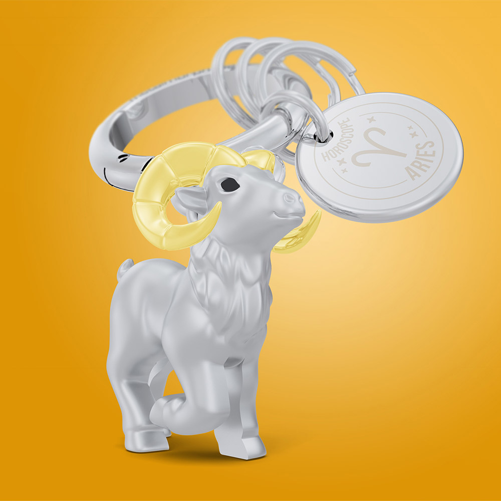 Aries Keychain