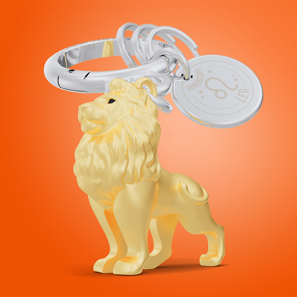 Leo Keychain