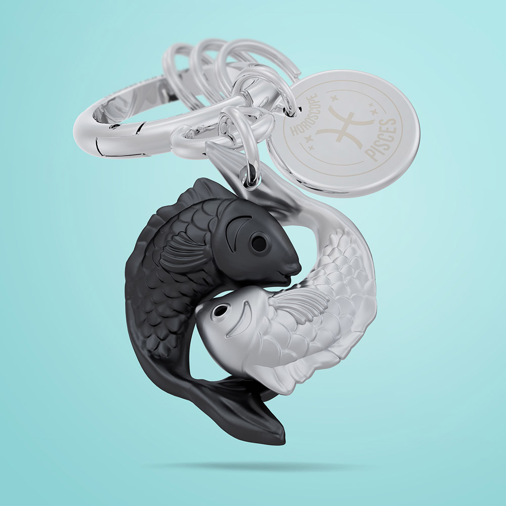 Pisces Keychain