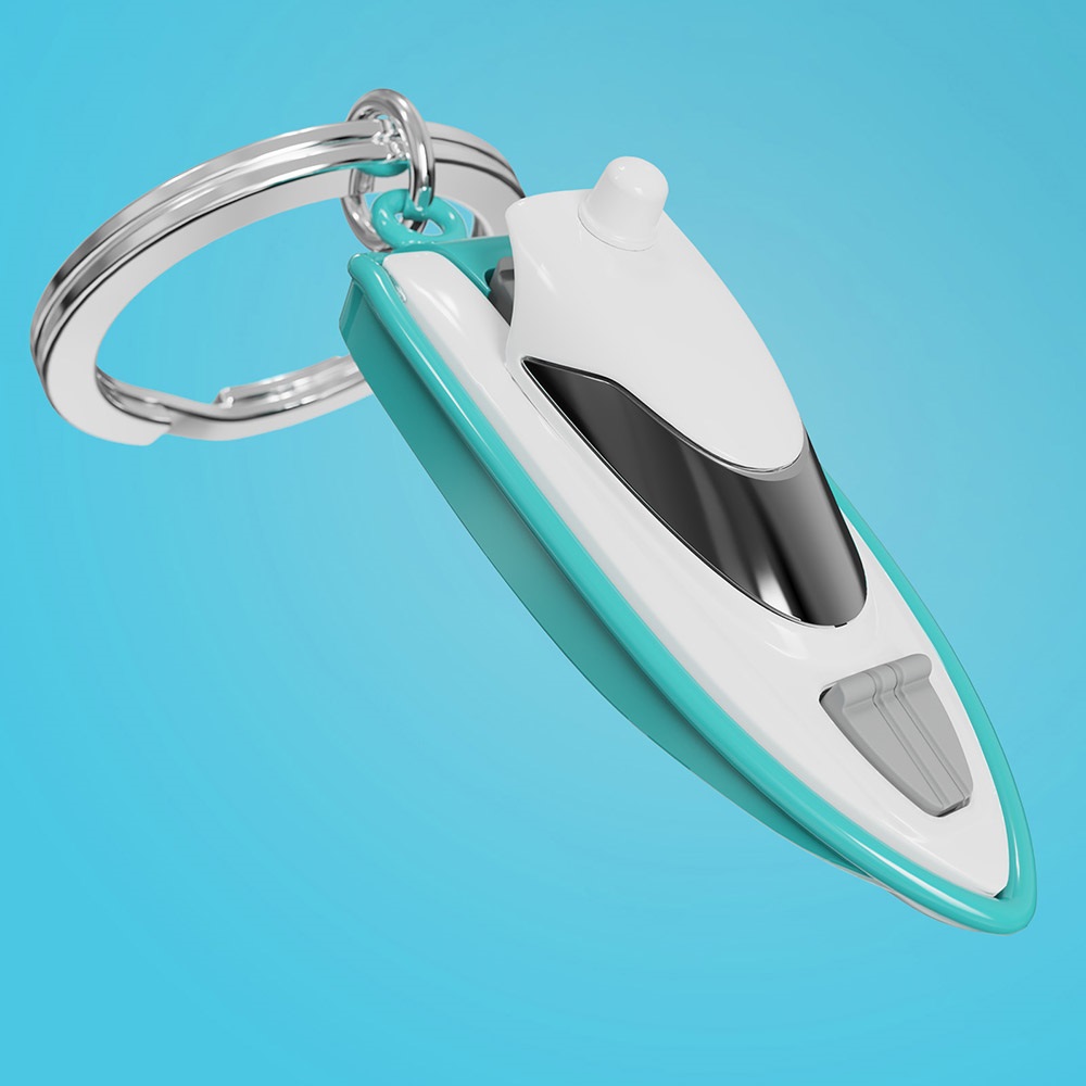 Speed Boat Keychain - ALL KEYCHAINS - KEYCHAINS