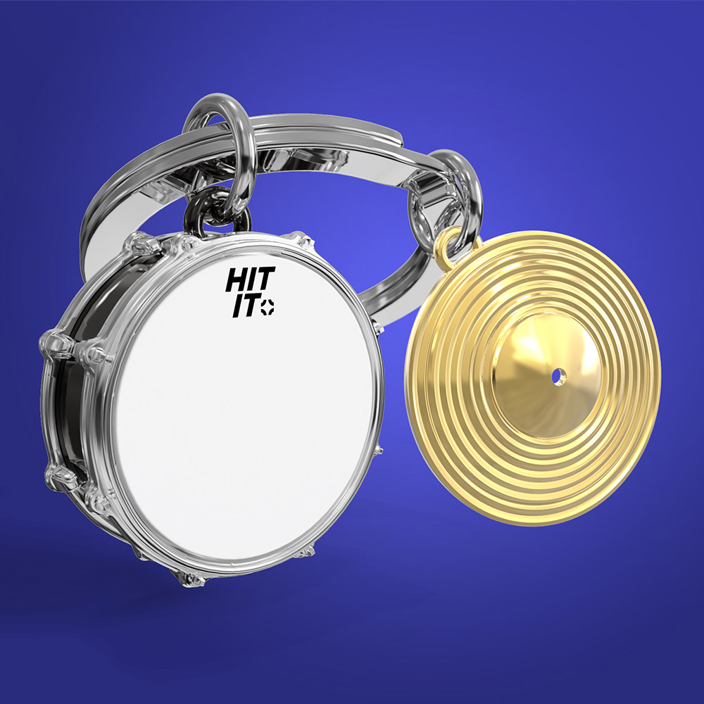 Drums Keychain