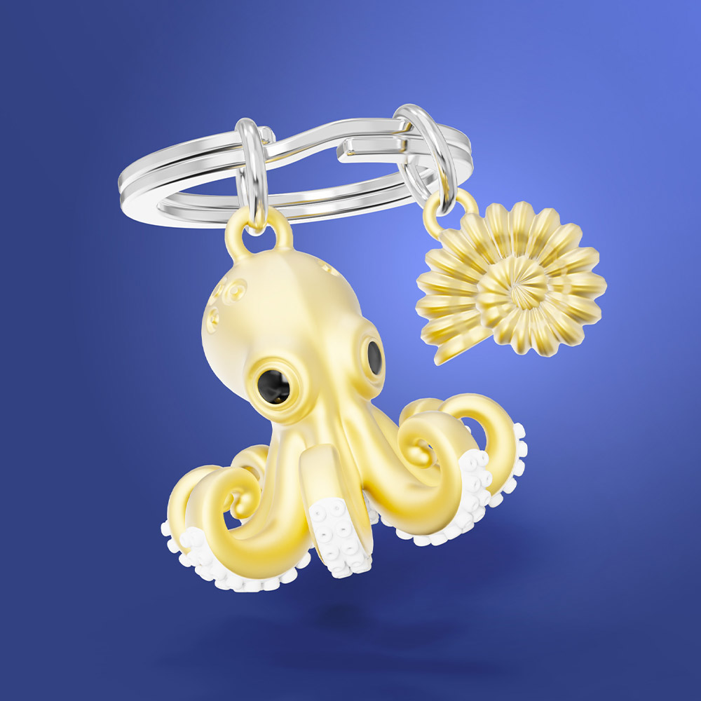 Octopus Keychain