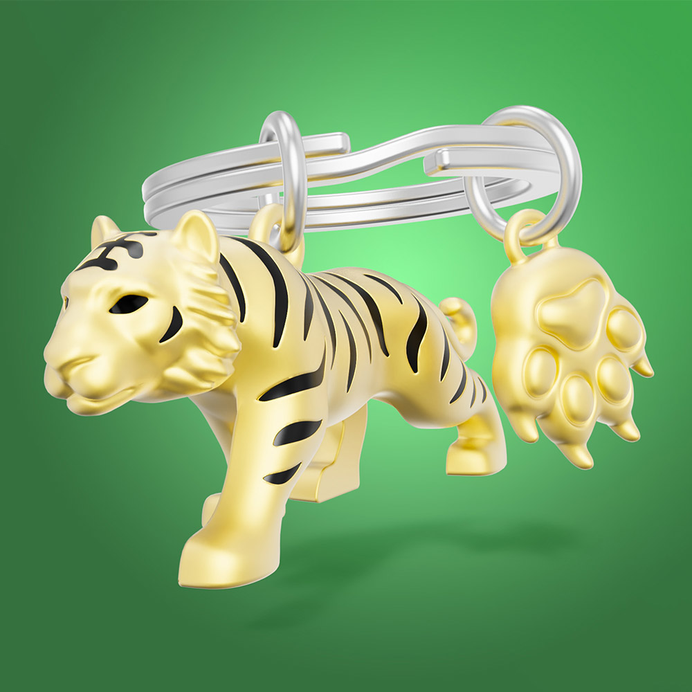 Tiger Keychain