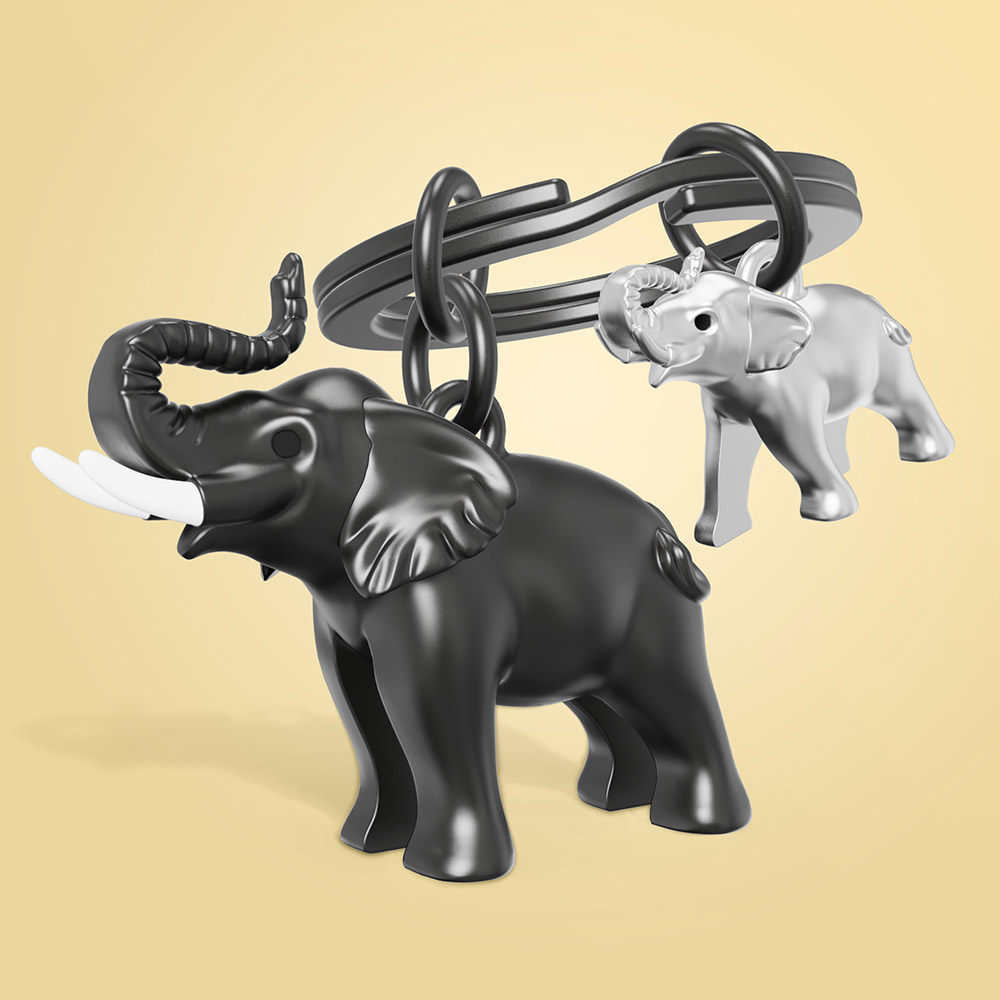 Elephant Keychain