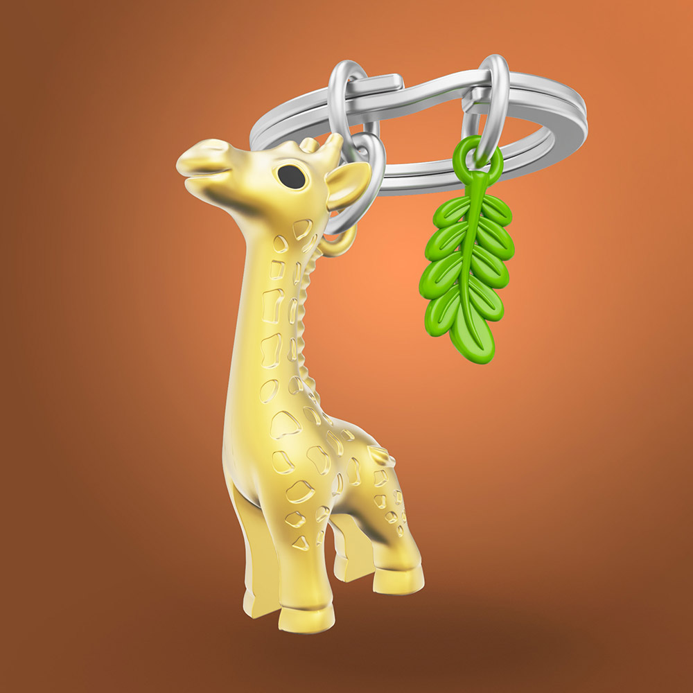 Giraffe Keychain