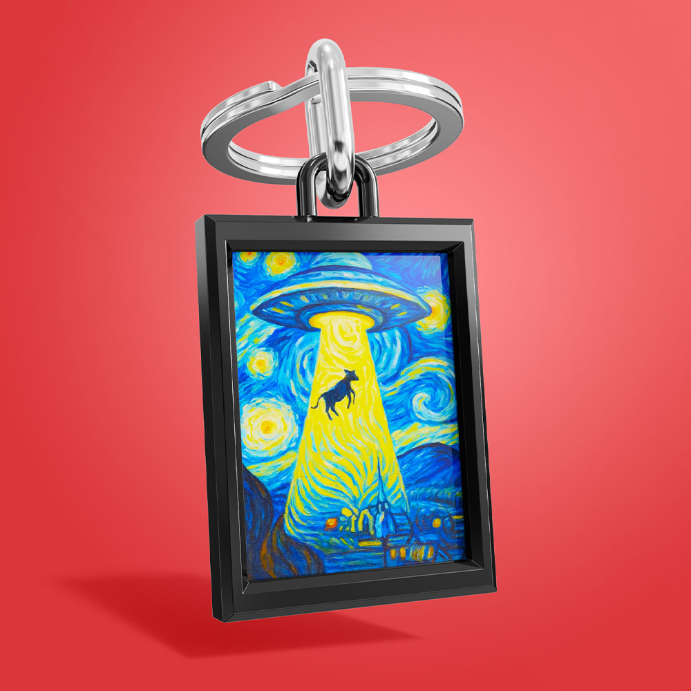 Strict Photo Frame Keychain