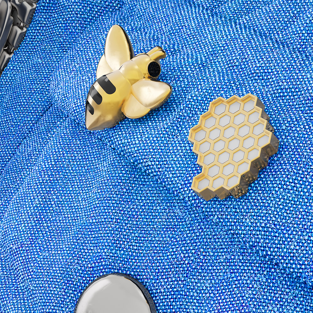 Honey Bee Fashion Pin