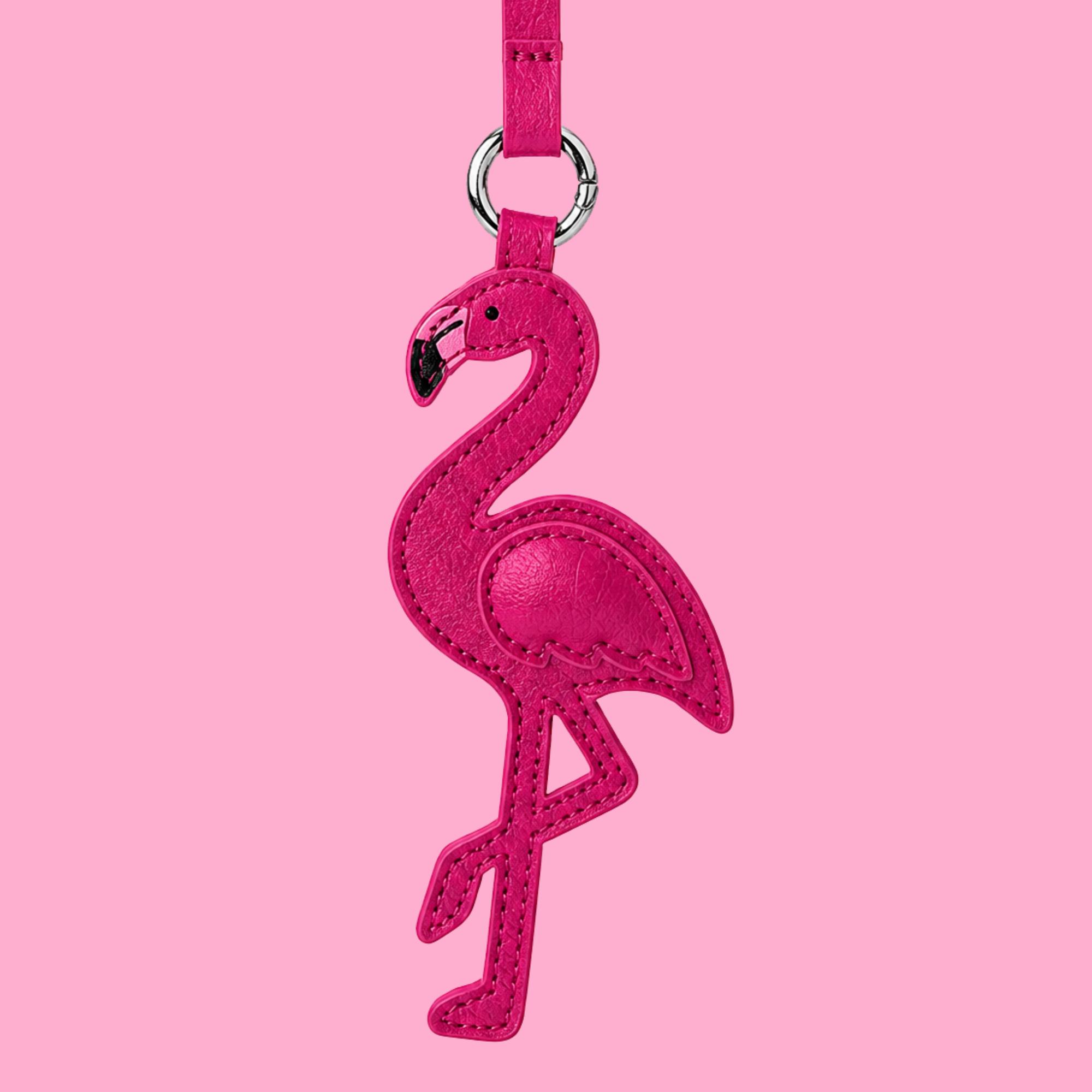FLAMINGO BAG CHARM