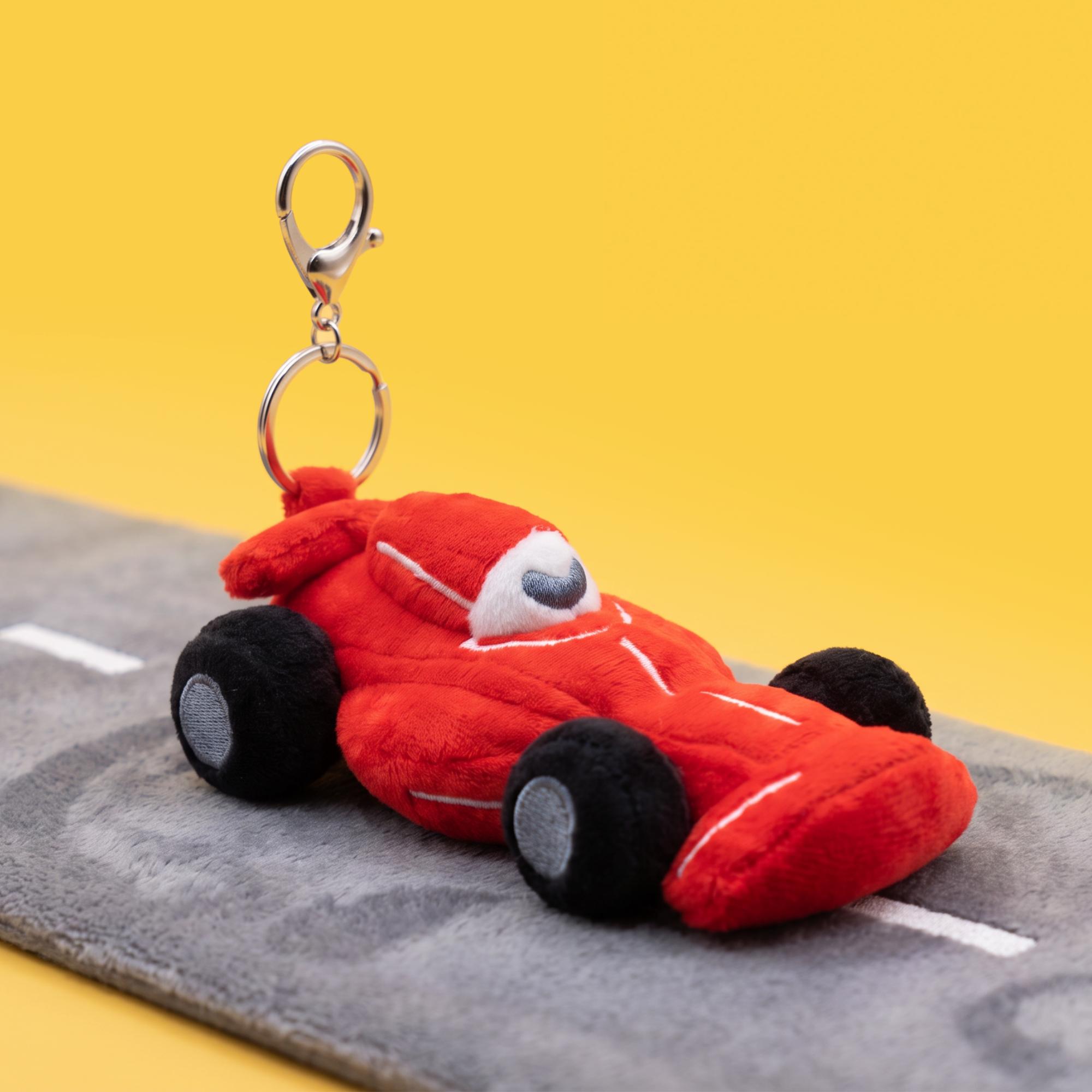 FORMULA RACER PLUSH CHARM